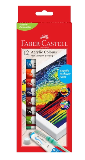 Faber-Castell Student Acrylic 12ml