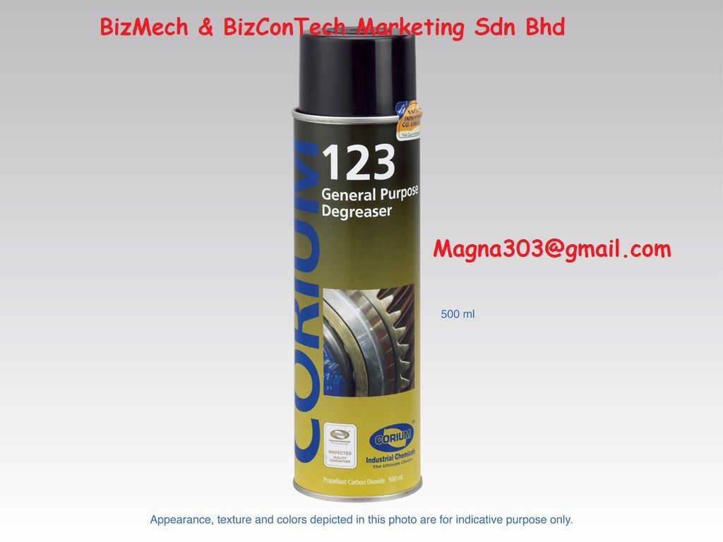 Corium 123 - General Purpose Degreaser (1 Box = 12 Cans)