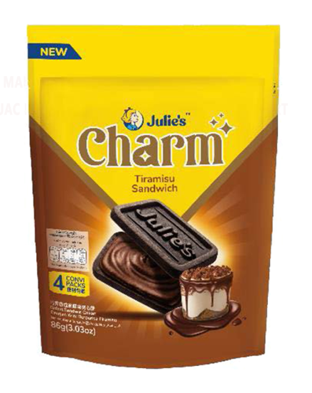 (Loose pack) Julie’s Charm Tiramisu Sandwich 86g