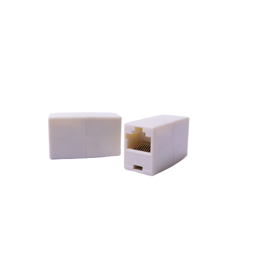 RJ45 LAN NETWORK CABLE EXTENDER PLUG STRAIGHT COUPLER JOINER JOINT 8P8C