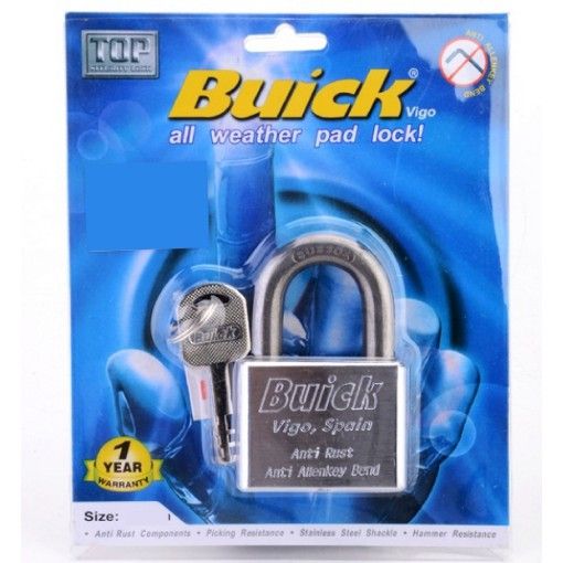 buick padlock stainless steel