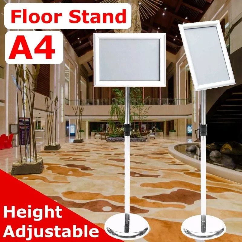 Floor Stand A4 (Can 360 degree rotation panel)