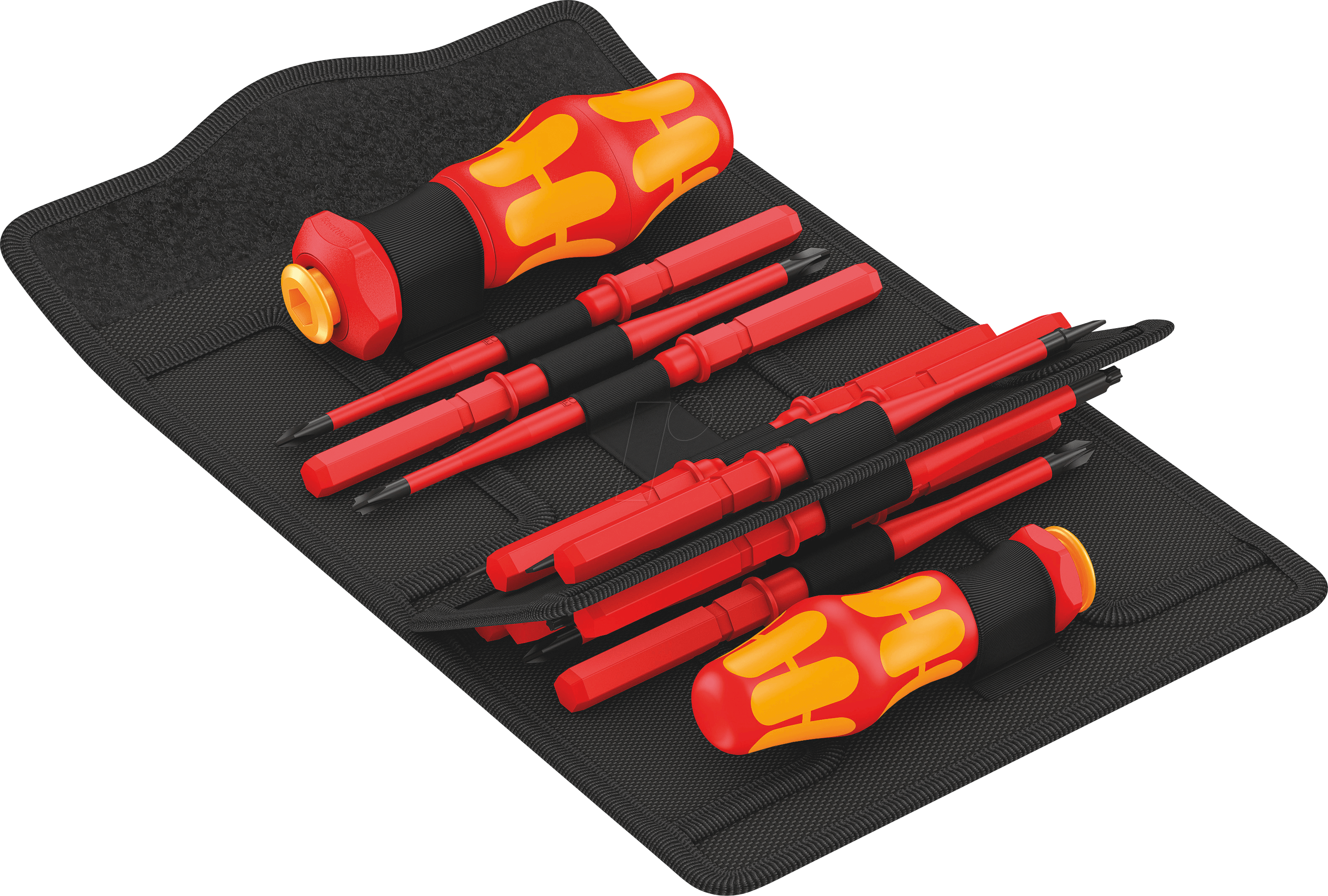 WERA Kraftform Kompakt Screwdriver Set 16 Piece VDE Approved - 05057484001