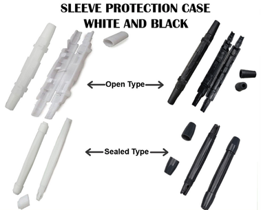(100PCS)SPC SLEEVE PROTECTION CASE FIBER OPTIC SLEEVE PROTECTOR FIBER DROP CABLE SL30