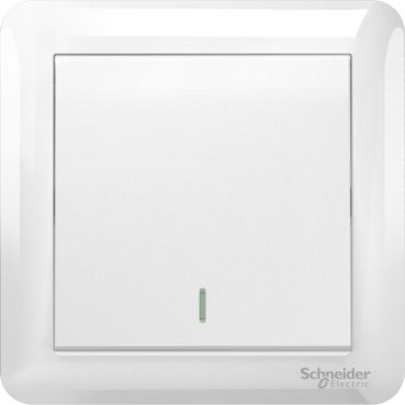 Schneider Electric 10AX 250V 1 Gang 2 Way Switch