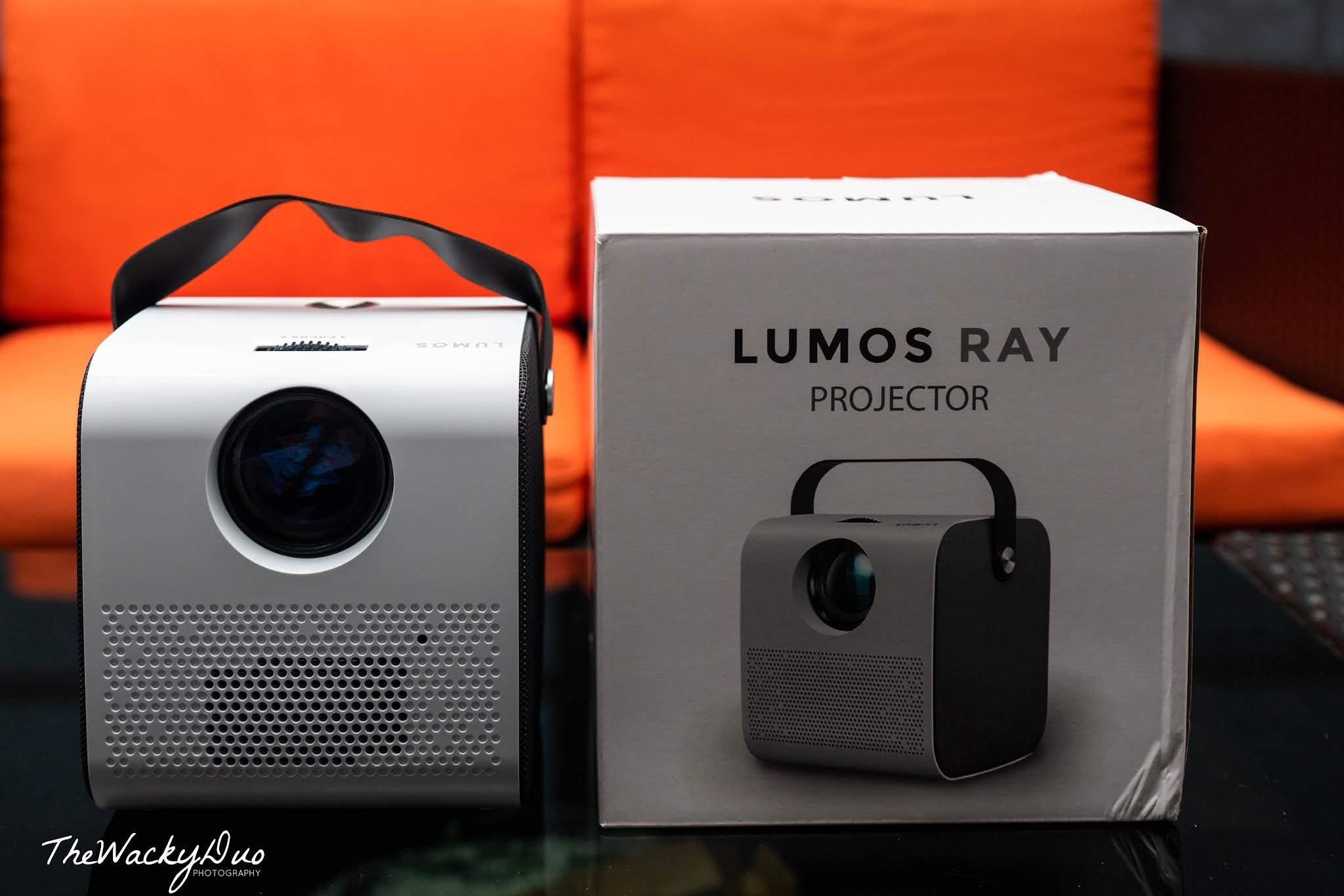 LUMOS RAY Home Cinema Projector RAY Smart - With Youtube & Netflix
