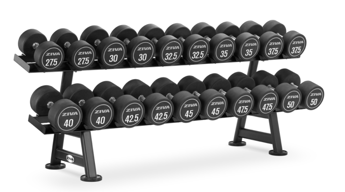 ZIVA ZFT-DBRB-5296-BKGY DUMBBELL SET