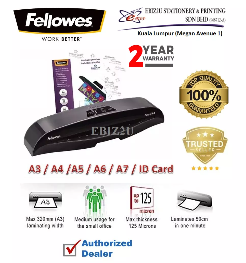 Fellowes Heavy Duty LAMINATOR Calibre A3 - Heavy Duty Laminator, House Laminator Machine, A3 Laminator, laminate machine, laminate, Laminator, heavy duty laminator