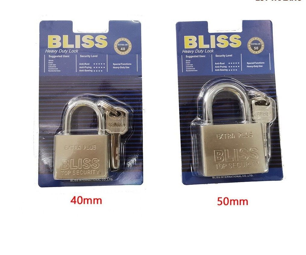 BLISS Padlock 40mm / 50mm