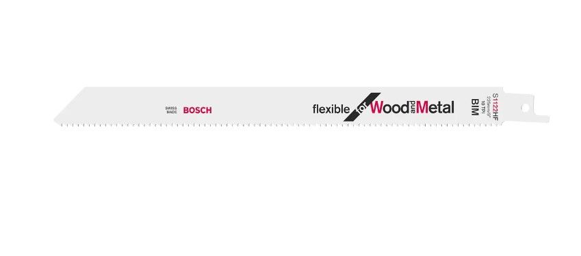 BOSCH PALLET REPAIR S1122HF FAST RECIPROCATING SAW BLADE, 5 PCS (2608656021)