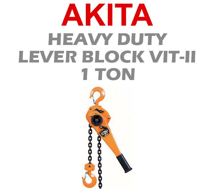 AKITA HEAVY DUTY LEVER BLOCK VIT-II TYPE 1 TON