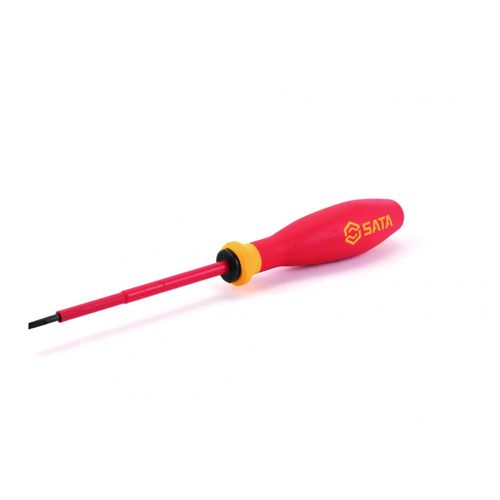 Sata INSULATED SLOTTED SCREWDRIVER 5.5 x 125MM