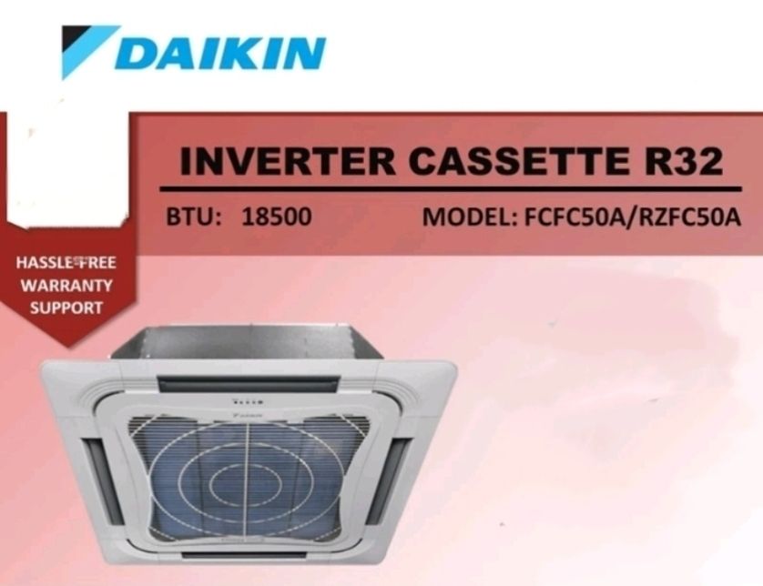 Daikin 2.0HP Inverter Cassette R32