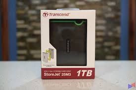 Transcend StorJet External Hard Disk 25M3 1TB