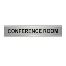 Name Plate Slot Partion With Aluminium Complete Set (Large)