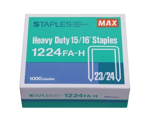 Max 1224 FA-H Staples (Stapler Bullet)