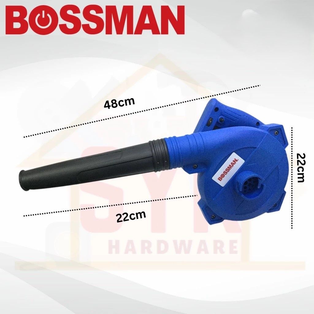 Bossman BUB1101 Electric Air Blower Leaf Blower Dust Blower Mesin Penghembus Udara Daun Blower Angin