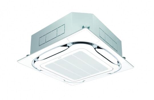 Daikin Ceiling Cassette Aircond 2.5HP R32 (No Inverter) Tidak Termasuk Permasangan