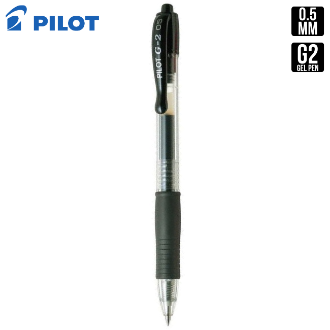 [ Pilot Pen G2 Gel Ink 0.5mm (BL-G2-5-B.NDB) Black ]
