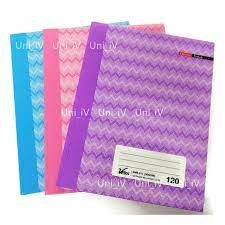 F5 Hard Cover Quarto Book Short Exercise Note Book (Single Line)