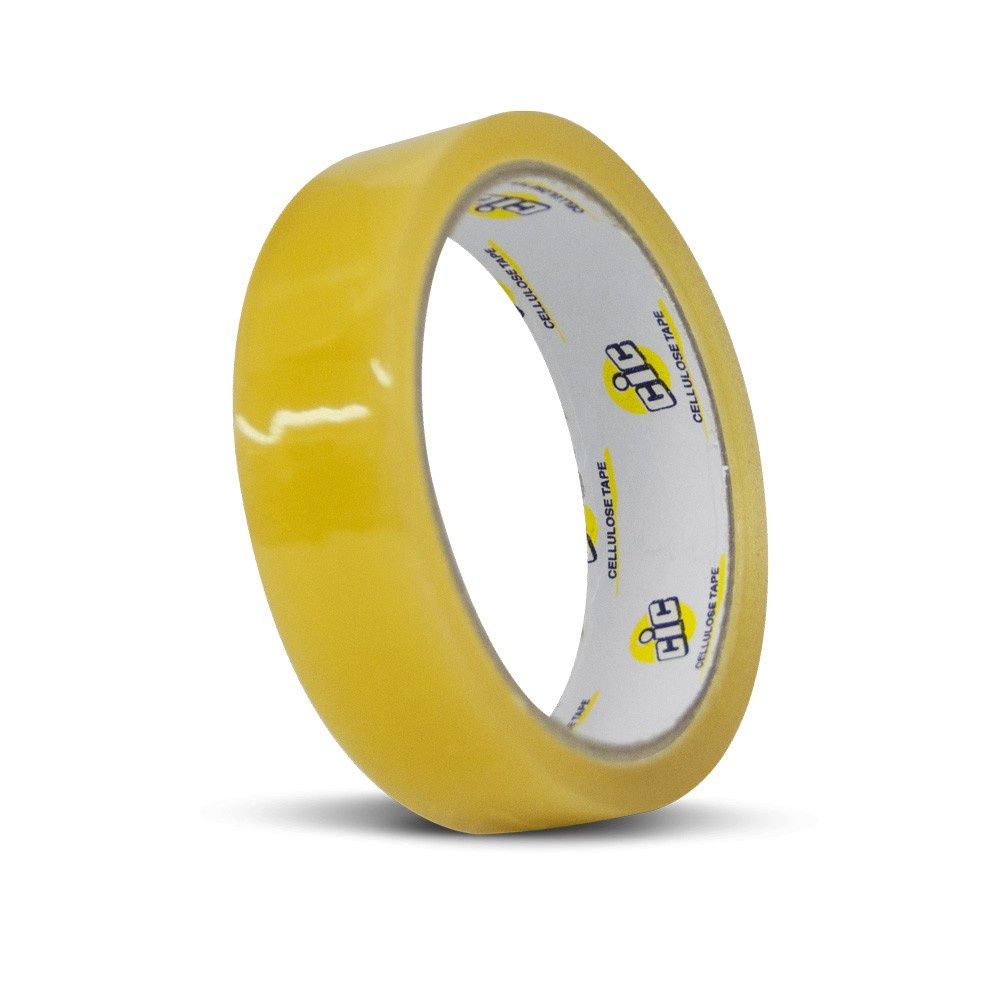 CIC CELLULOSE/CELLOPHANE TAPE (1 PIECE X 18MM/24MM X 15YARDS/40YARDS)