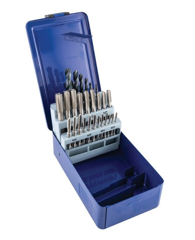 Senator HSS Tap & Drill Set, Metric, Set of 28 SEN0259960K