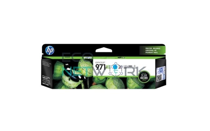 HP 971XL High Yield Ink Cartridge Cyan CN626AA
