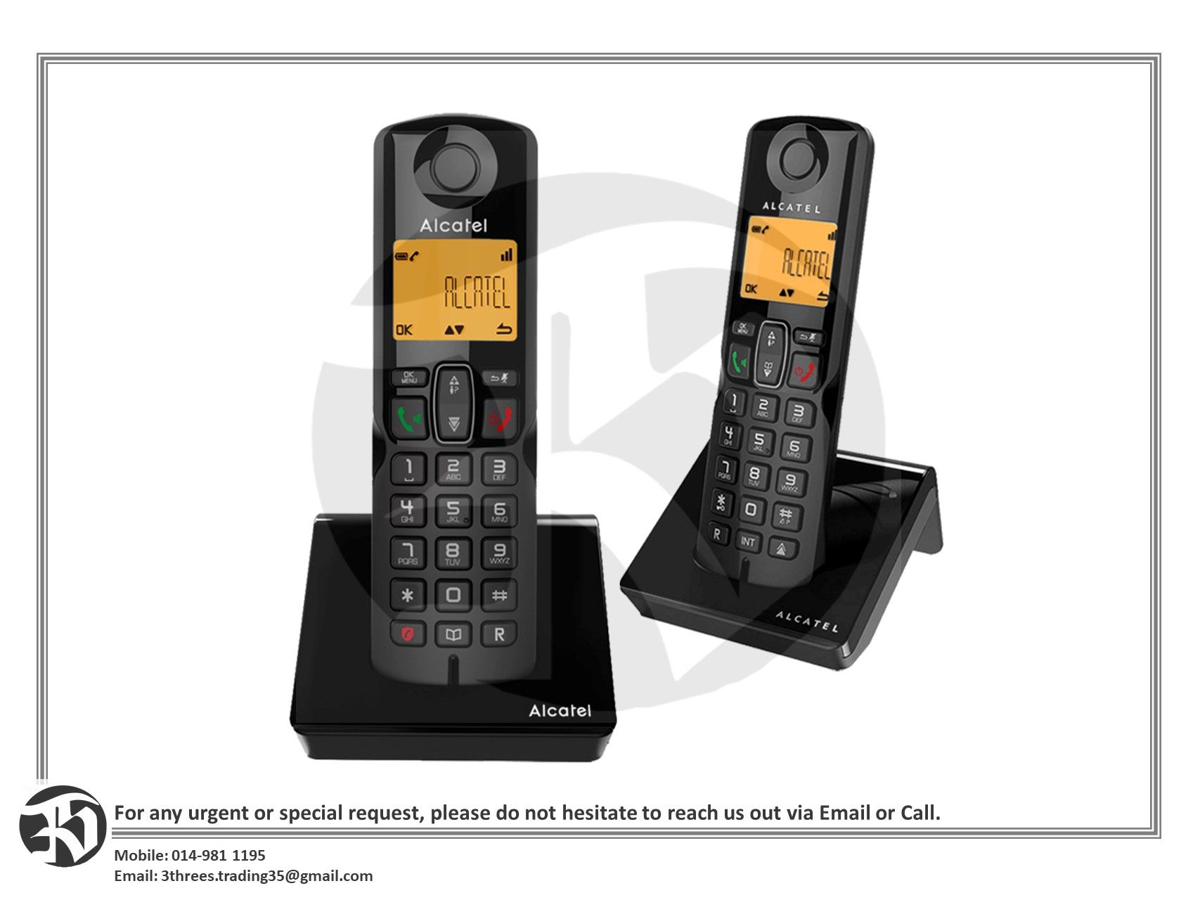 Alcatel S250 Twin Cordless Phone