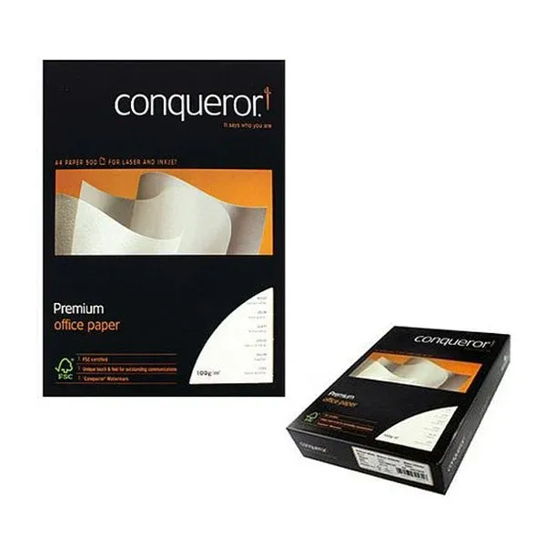 A4 Conqueror Paper 100g - Billiant White