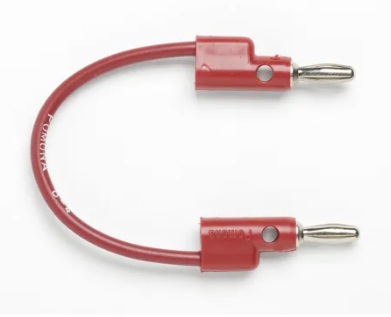 Fluke PATCH B-4-2# Banana Plug Patch Cord (red) Bulk