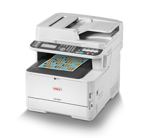 Genuine Malaysia OKI Warranty - OKI MC363dn (c/w Power Cord) PRINTER