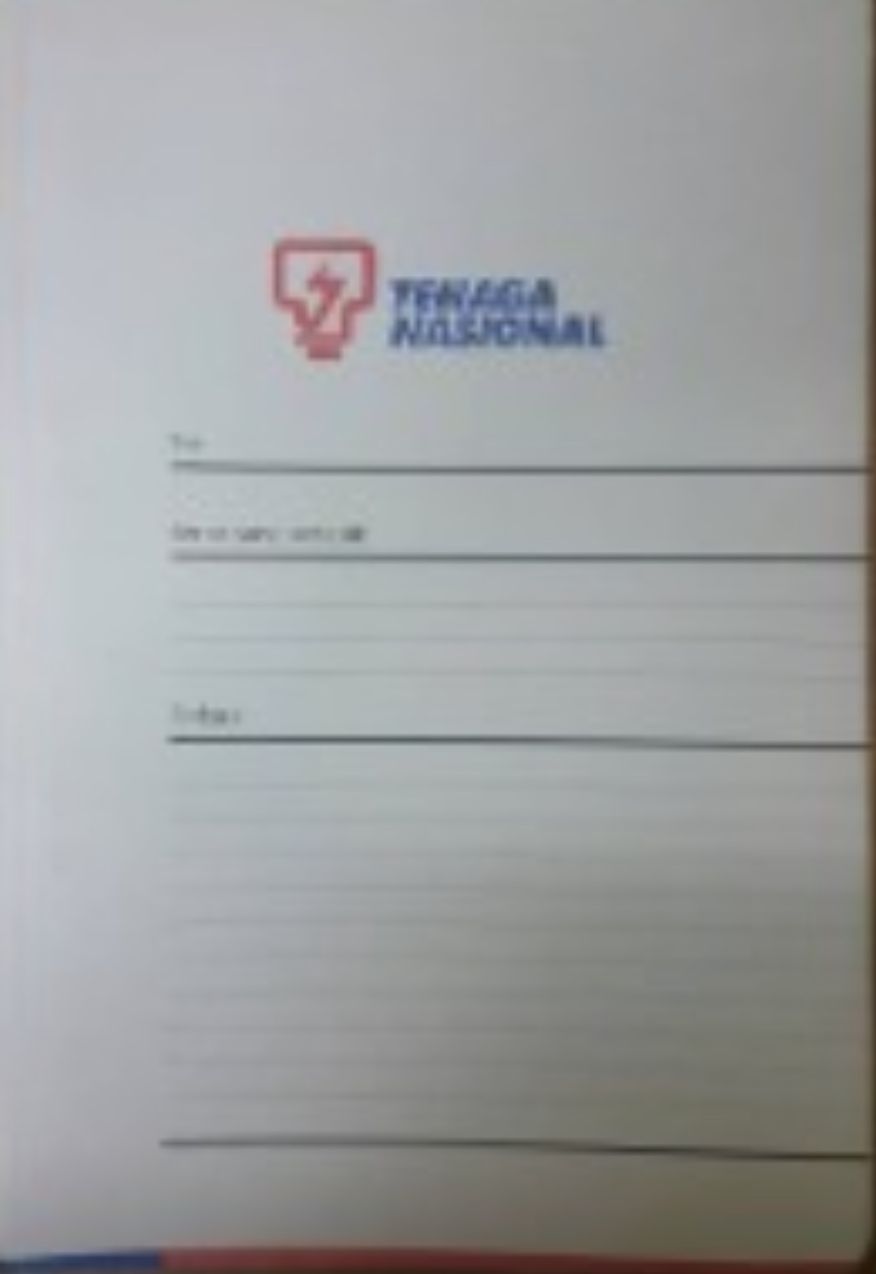 File TNB White (With Paper Fastener Metal)
