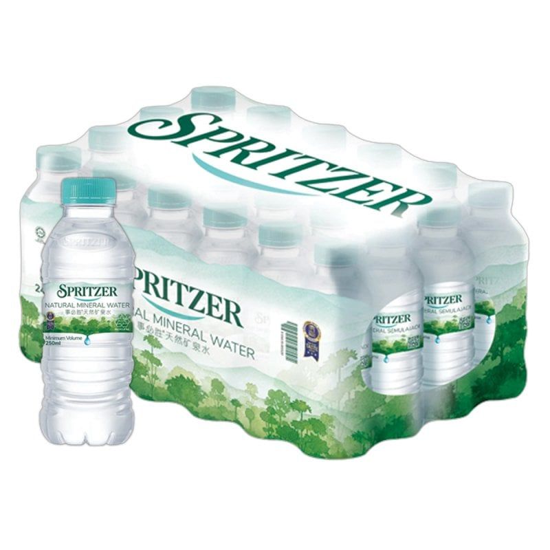 Spritzer Natural Mineral Water 24x250ml