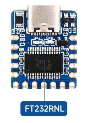 FT232 Serial Communication Module USB to TTL UART TYPE-C Serial Adapter Module 3.3V/5V Level for Win7/8/10/11 A