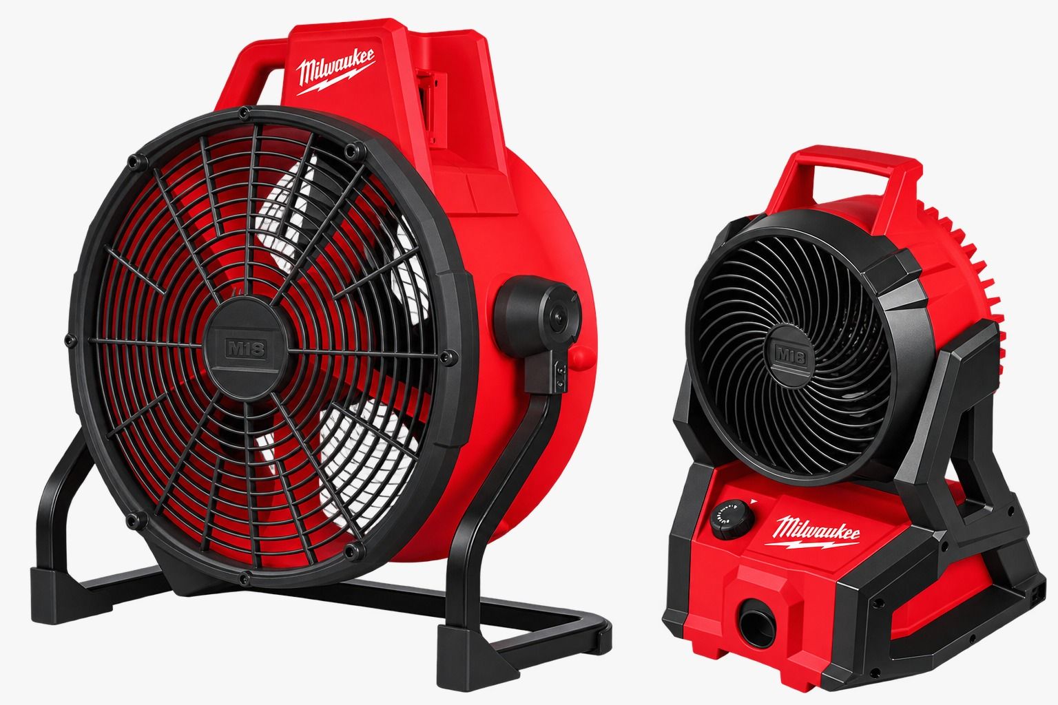 MILWAUKEE Industrial Fan + Gen II Air Fan - COMBO