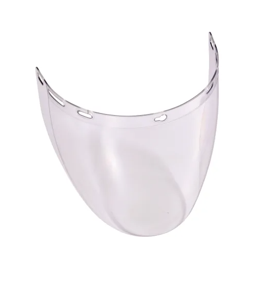 Delta Plus Clear Polycarbonate Visor with Face Guard (Universal fixing)