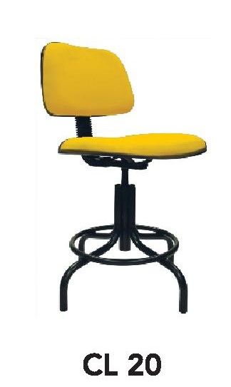 Typist chair (PVC / FABRIC)