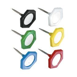 Multi-coloured Indicator Pin - 30pcs/box