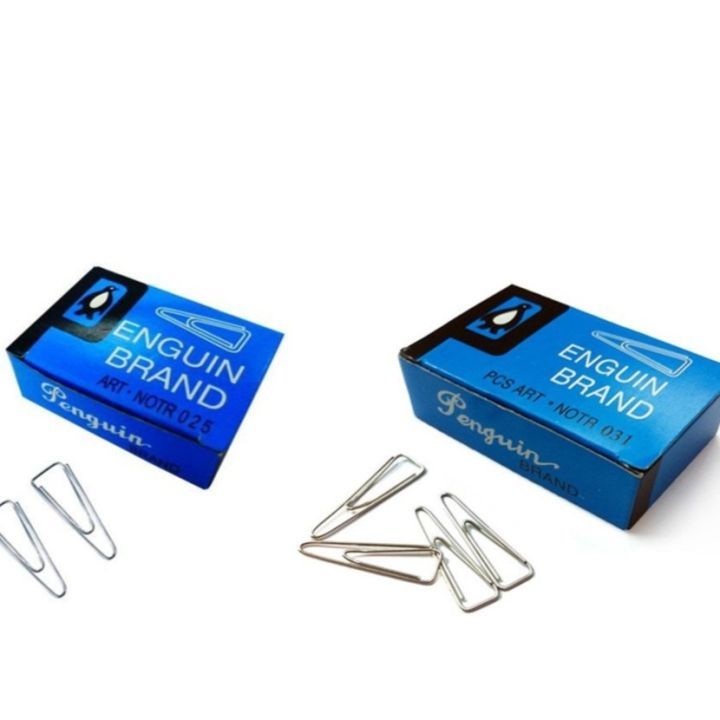 PENGUIN PAPER CLIP SIZE : 25MM & 31MM - NOTR025 / NOTR031