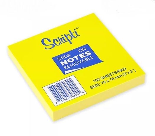SCRIPTI STICK-ON NOTE 30300C