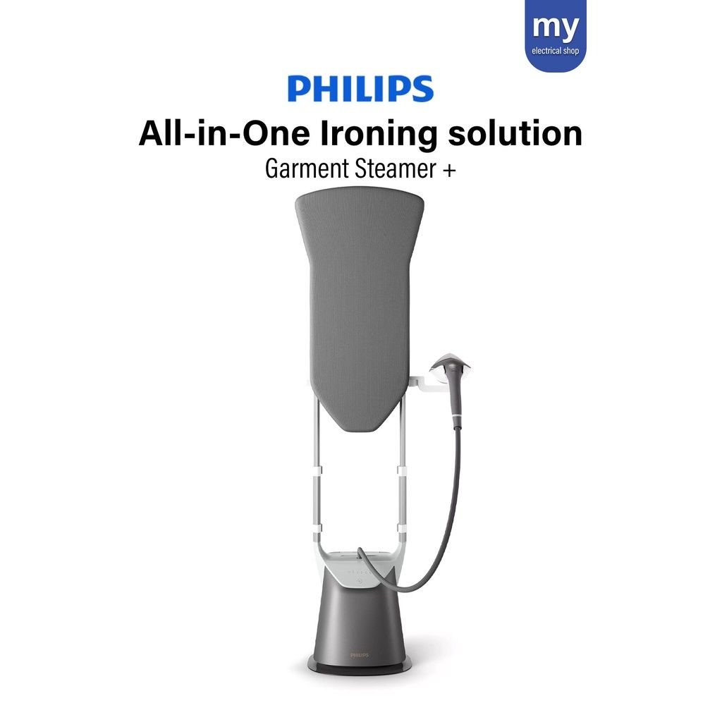 Philips GC628/86 Garment Steamer 8000 Series Steam Boost With Iron Board