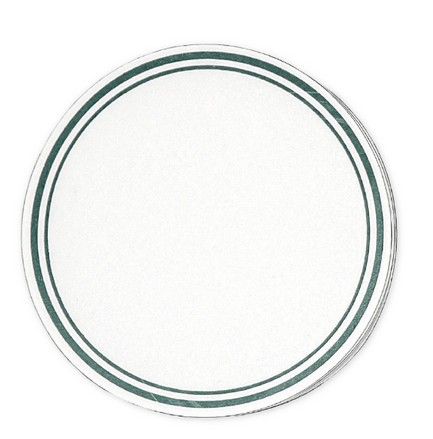 BLOSSOM PAPER TISSUE COASTER - PLAIN