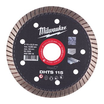 Milwaukee 3" (76mm x 10mm) Diamond Tile Blade (For M12 FCOT) 4932-4647-15