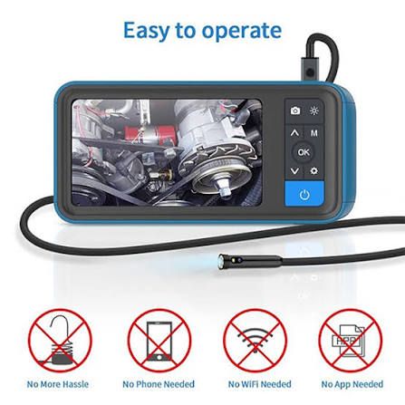 ACISION IBS450S BORESCOPE W/5.5MM DIA, 5 METER, SINGLE LENS