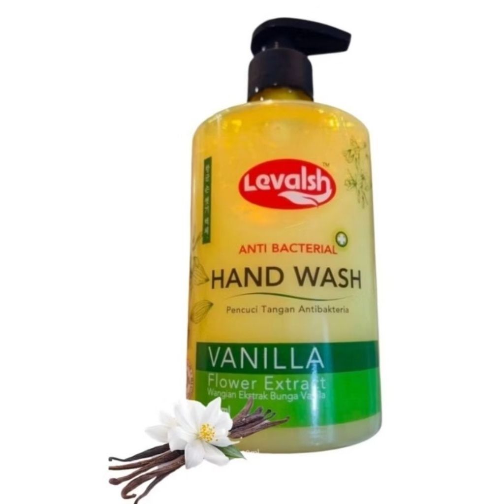 LEVALSH PENCUCI TANGAN HAND WASH VANILLA 500ML [LOOSE] / 12 X 500ML [CARTON]