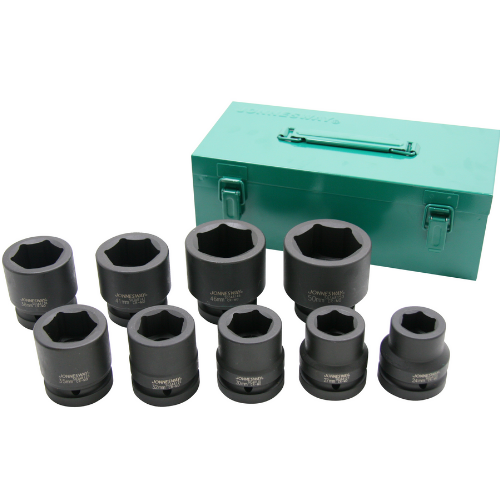 9PCS 1" DR.6PT FLANK IMPACT SOCKET SET(MM) S03A8109S