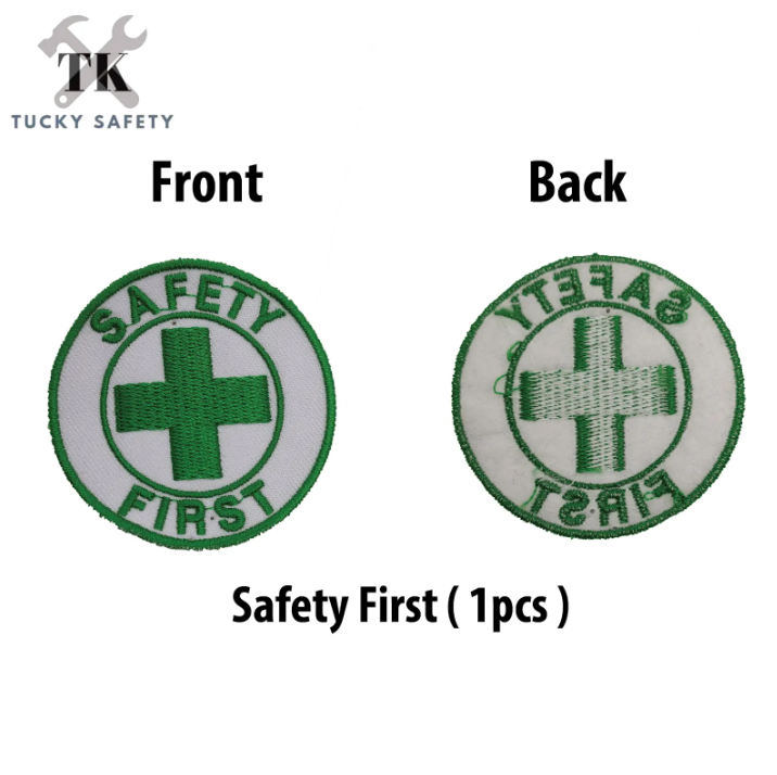 Embroidery Flag Embroidery Logo Badges Flag Malaysia State Flag / Bendera Malaysia Bendera Johor Safety First Petronas 472372-SAFETY FIRST