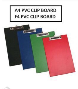 A4/F4 PVC WIRE CLIP BRD
