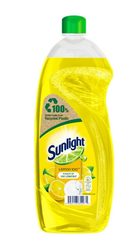 Sunlight Dishwashing Liquid (800ml) - Lemon