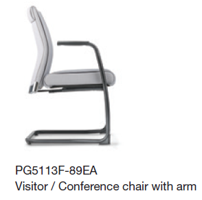NEXUS PEGASO CONFERENCE/VISITOR CHAIR WITH ARM - PG5113F-89EA